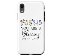 You Are a Blessing God Quote Blessed Christian Bible Verse Custodia per iPhone XR