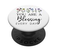 You Are a Blessing God Quote Blessed Christian Bible Verse PopSockets PopGrip Adesivo