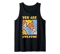 You Are Awesome Boho s per Le Donne con Stile Canotta