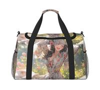 You are Beautiful1 - Borsa a tracolla da donna, da uomo, con stampa, per yoga, viaggi, must have, nero, Taglia unica
