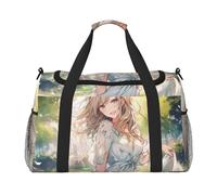 You are Beautiful2 - Borsa a tracolla da donna, da uomo, con stampa, per yoga, viaggi, must have, nero, Taglia unica
