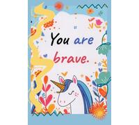 You are brave-Lined Notebook with heart interior and trackers