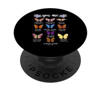 You Are Butterfly Beautiful Christian Religious Bible Verse PopSockets PopGrip Adesivo