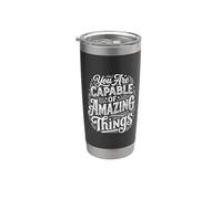 You Are Capable Of Amazing Things Motivation Confidence - Bicchiere termico in acciaio inox doppia parete