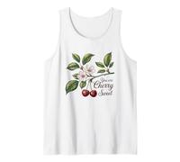You Are Cherry Sweet Blossom Cherry Floral Art Canotta