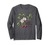 You Are Cherry Sweet Blossom Cherry Floral Art Maglia a Manica