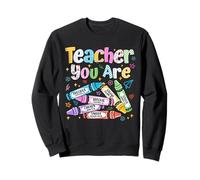 You Are Chosen Precious Crayons Bibbia Verse Faith Teacher Felpa