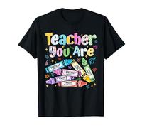 You Are Chosen Precious Crayons Bibbia Verse Faith Teacher Maglietta