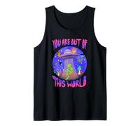 You Are Cosmic Alien UFO Graphic Design Canotta