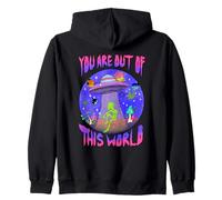 You Are Cosmic Alien UFO Graphic Design Felpa con Cappuccio