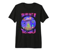 You Are Cosmic Alien UFO Graphic Design Maglietta Premium