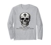 You Are Dust And to Dust You Shall Return - Memento Mori Maglia a Manica