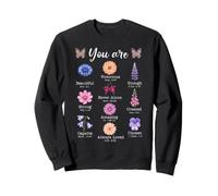 You Are Flower Beautiful Christian Religious Bible Verse Felpa