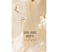 You are God's masterpiece: Simple lined notebook | A5 | 100 pages | Christian inspirational gift for a boy, girl, woman or man | Christian journal for kids or adults