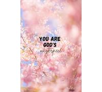 You are God's masterpiece: Simple lined notebook | A5 | 100 pages | Christian inspirational gift for a boy or man | Christian journal for kids or adults
