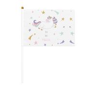 you are magic, piccola mini bandiera portatile per giochi sportivi e festival, decorazione da parata, 14 x 20,8 cm