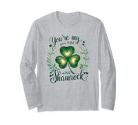 You Are My Green Leafed Shamrock Maglia a Manica
