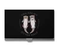 You are My Otter Mezza Personalizzata Porta Biglietti da Visita Professionale Tasca Organizer Titolare per Uomini e Donne, Stile:, Taglia unica, MHXYZHW