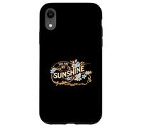 You are my sunshine Floral Flowers Spring Botanical Custodia per iPhone XR