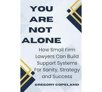 You Are Not Alone: How Small Law Firm Lawyers Can Build Support Systems for Sanity, Strategy and Success