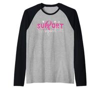 You Are Not Alone Madre Figlia Zia Amici Support Squad Maglia con Maniche Raglan