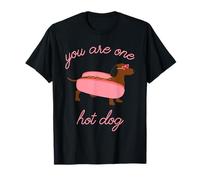You Are One Hot Dog Bassotto Cane Razza Citazione Maglietta