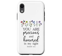 You are Precious Honored in My Sight Isaiah 43:4 Bible Verse Custodia per iPhone XR