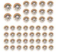 You are safe with me, spilla smaltata LGBTQ sicura spilla arcobaleno alleato orgoglio spille medico infermiere studenti di medicina spilla pin per cappello camicia zaino decorazione accessori regalo