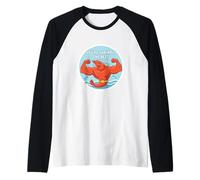 You Are Shrimply The Best Buff Shrimp Funny Dad Joke Gym Pun Maglia con Maniche Raglan