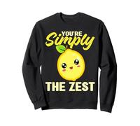 You Are Simply The Zest Kawaii Lemon Cute Pun Felpa
