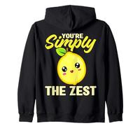 You Are Simply The Zest Kawaii Lemon Cute Pun Felpa con Cappuccio
