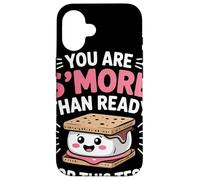 You Are S'more Than Ready For This Test Motivazione Studio Custodia per iPhone 16