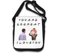 You are So Great I Love You Funny Turkey Borsa a tracolla bianca
