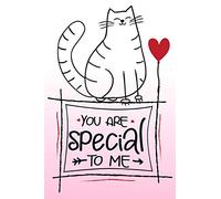 You Are Special To Me: Journal Notebook For In Love Missing You Couples Spouse Memory Keeper Gift 6x9 Lined Journal