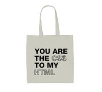 You Are The Css a Mio Html - Tela Borsa Grande - Divertente Computer Love