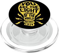 You are the Light Catholic Bible Verse Matteo PopSockets PopGrip per MagSafe