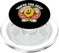 You are the Zest Lemon Pun Cute Fruit Humor PopSockets PopGrip per MagSafe