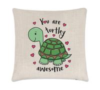 You Are Turtley Bellissimo Lino Cuscino Cover Tartaruga Totally Valentines Day