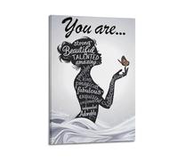 You Are Wall Art, Empowering Print, Poster di amore per se stessi, immagine artistica da parete moderna da appendere (60 x 90 cm)