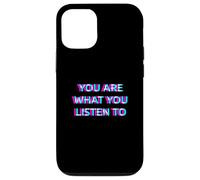 You Are What You Listen To Music Festival EDM Rave 90s Raver Custodia per iPhone 12/12 Pro