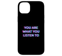 You Are What You Listen To Music Festival EDM Rave 90s Raver Custodia per iPhone 14 Plus