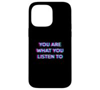 You Are What You Listen To Music Festival EDM Rave 90s Raver Custodia per iPhone 14 Pro Max