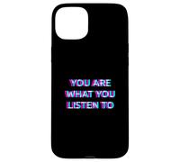 You Are What You Listen To Music Festival EDM Rave 90s Raver Custodia per iPhone 15 Plus