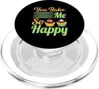 You Bake Me So Happy Torta Panificazione Dolci Natale PopSockets PopGrip per MagSafe