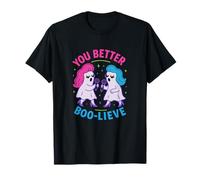 You Better Boo-Lieve Funny Halloween Queens Lip SYNC Maglietta