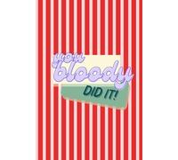 YOU BLOODY DID IT | GRID BOX NOTEBOOK FOR ART AND JOURNALING | ORIGINAL DESIGN | A5 SIZE