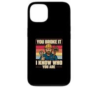 You Broke It So chi sei Vintage Facilities Manager Custodia per iPhone 13
