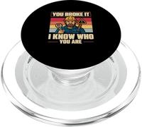 You Broke It So chi sei Vintage Facilities Manager PopSockets PopGrip per MagSafe