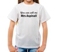 You Can Chiamata Me Mrs Aspinall - T-Shirt - 180 Freccette Asp Love Nathan