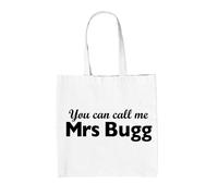 You Can Chiamata Me Mrs Bugg - Borsa Tote IN Tela - Jake Musicista Musica
